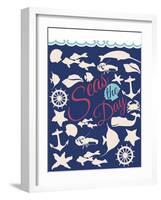 Seas the Day-null-Framed Giclee Print