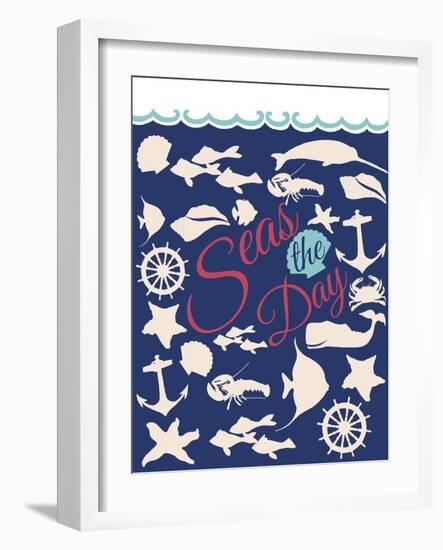 Seas the Day-null-Framed Giclee Print