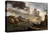 Seascape, 1638-1639-Salvator Rosa-Stretched Canvas