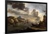 Seascape, 1638-1639-Salvator Rosa-Framed Giclee Print