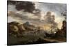 Seascape, 1638-1639-Salvator Rosa-Stretched Canvas