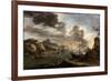 Seascape, 1638-1639-Salvator Rosa-Framed Giclee Print