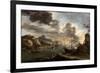 Seascape, 1638-1639-Salvator Rosa-Framed Giclee Print