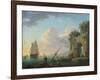 Seascape, 1748-Antoine Charles Horace Vernet-Framed Giclee Print