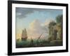 Seascape, 1748-Antoine Charles Horace Vernet-Framed Giclee Print