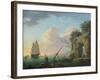 Seascape, 1748-Antoine Charles Horace Vernet-Framed Giclee Print