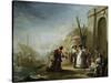 Seascape, 1783-1784-Mariano Salvador Maella-Stretched Canvas