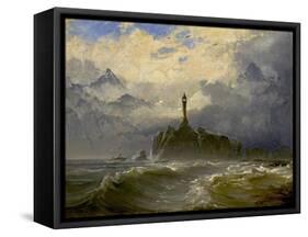 Seascape, 1849-Peder Balke-Framed Stretched Canvas