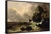 Seascape, 1867-Russell William Thompson Smith-Framed Stretched Canvas