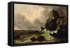 Seascape, 1867-Russell William Thompson Smith-Framed Stretched Canvas