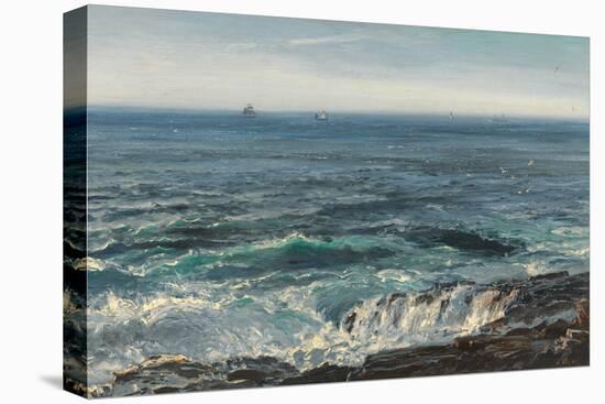 Seascape, 1877-Henry Moore-Stretched Canvas