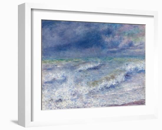 Seascape, 1879-Pierre-Auguste Renoir-Framed Giclee Print