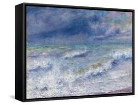 Seascape, 1879-Pierre-Auguste Renoir-Framed Stretched Canvas