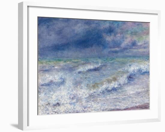 Seascape, 1879-Pierre-Auguste Renoir-Framed Giclee Print