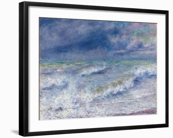 Seascape, 1879-Pierre-Auguste Renoir-Framed Giclee Print