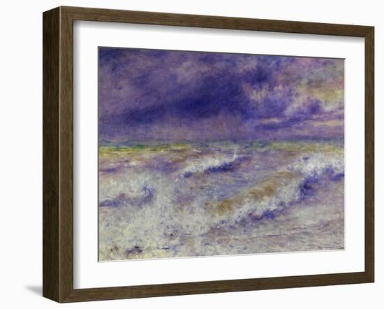 Seascape, 1879-Pierre-Auguste Renoir-Framed Art Print