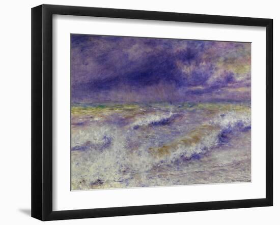 Seascape, 1879-Pierre-Auguste Renoir-Framed Art Print