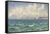 Seascape, 1881 (Oil on Canvas)-John Brett-Framed Stretched Canvas