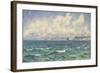 Seascape, 1881 (Oil on Canvas)-John Brett-Framed Giclee Print