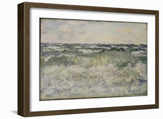 Seascape, 1881-Claude Monet-Framed Giclee Print