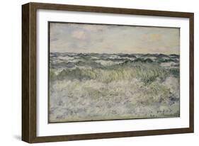 Seascape, 1881-Claude Monet-Framed Giclee Print