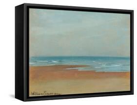 Seascape, 1884 (Oil on Canvas)-William Stott-Framed Stretched Canvas