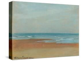 Seascape, 1884 (Oil on Canvas)-William Stott-Stretched Canvas