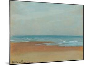 Seascape, 1884 (Oil on Canvas)-William Stott-Mounted Giclee Print