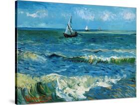 Seascape, 1888-Vincent van Gogh-Stretched Canvas