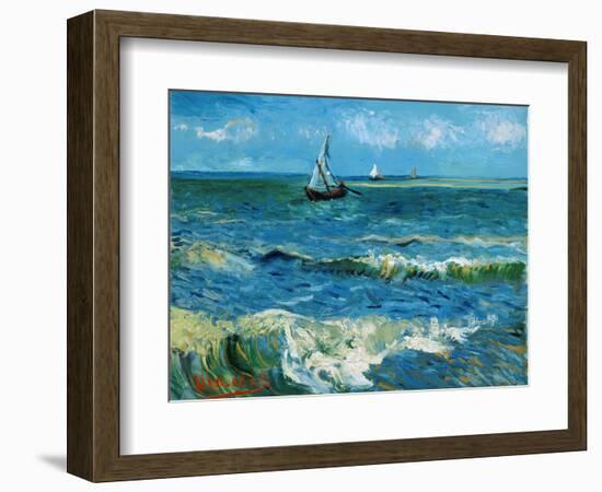 Seascape, 1888-Vincent van Gogh-Framed Giclee Print