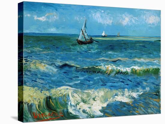 Seascape, 1888-Vincent van Gogh-Stretched Canvas