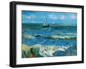 Seascape, 1888-Vincent van Gogh-Framed Giclee Print