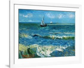 Seascape, 1888-Vincent van Gogh-Framed Giclee Print