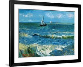 Seascape, 1888-Vincent van Gogh-Framed Giclee Print