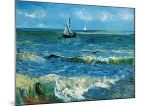 Seascape, 1888-Vincent van Gogh-Mounted Giclee Print