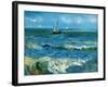 Seascape, 1888-Vincent van Gogh-Framed Giclee Print