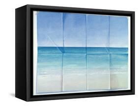 Seascape, 1984-Lincoln Seligman-Framed Stretched Canvas