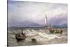 Seascape, 19th Century-Myles Birket Foster-Stretched Canvas