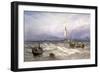 Seascape, 19th Century-Myles Birket Foster-Framed Premium Giclee Print