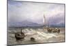Seascape, 19th Century-Myles Birket Foster-Mounted Premium Giclee Print