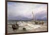 Seascape, 19th Century-Myles Birket Foster-Framed Giclee Print