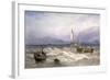 Seascape, 19th Century-Myles Birket Foster-Framed Giclee Print