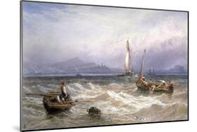 Seascape, 19th Century-Myles Birket Foster-Mounted Giclee Print