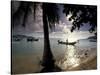 Seascape and Boats, Ko Samui Island, Thailand-Gavriel Jecan-Stretched Canvas