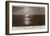 Seascape and Excerpt from it Is a Beauteous Evening-William Wordsworth-Framed Photographic Print