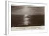 Seascape and Excerpt from it Is a Beauteous Evening-William Wordsworth-Framed Photographic Print