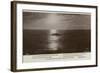 Seascape and Excerpt from it Is a Beauteous Evening-William Wordsworth-Framed Photographic Print