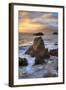 Seascape at Lizard Rock, San Francisco-Vincent James-Framed Photographic Print