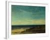 Seascape at Maguelonne-Gustave Courbet-Framed Giclee Print