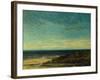 Seascape at Maguelonne-Gustave Courbet-Framed Giclee Print